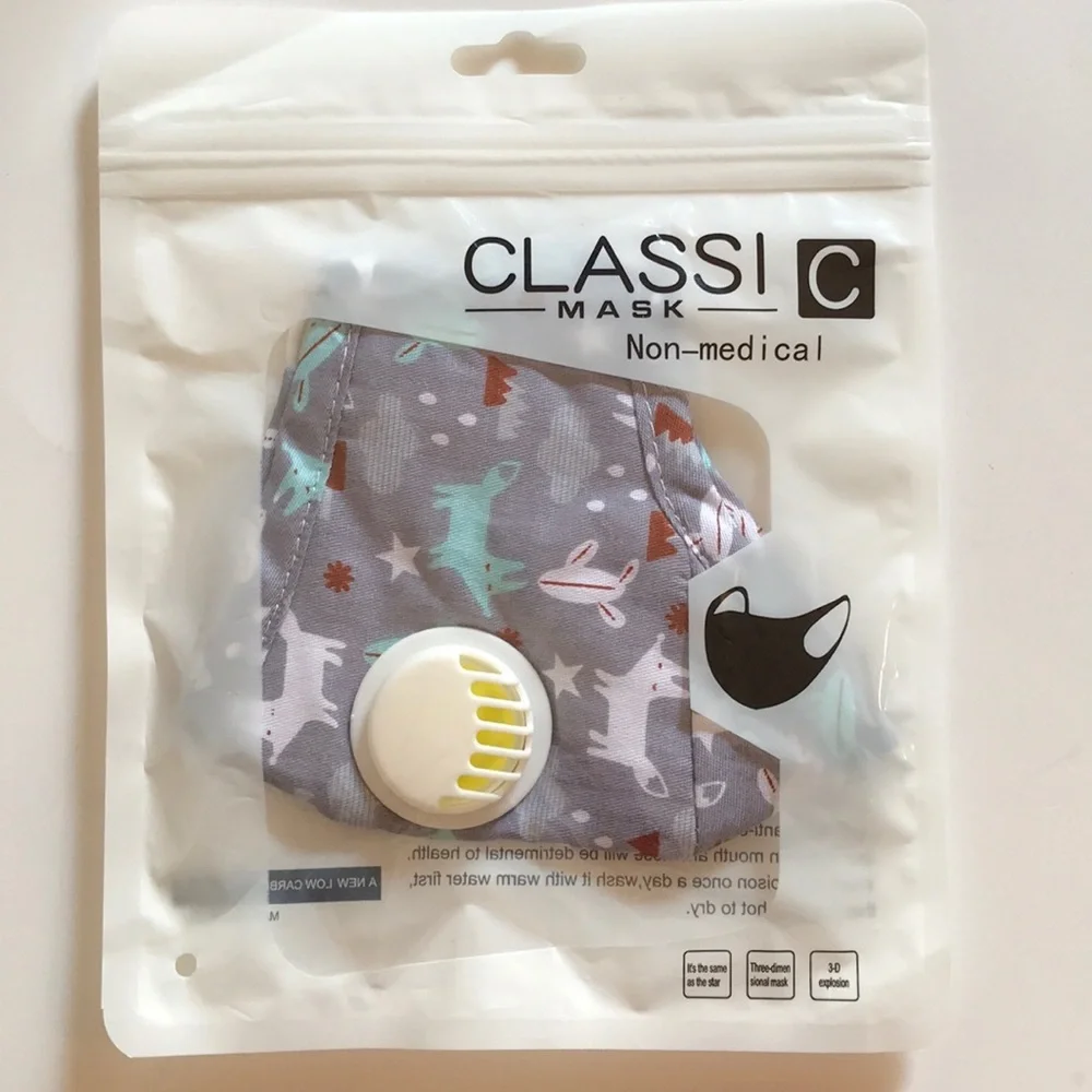 PACK OF 3 (THREE) BACK TO SCHOOL Kids Face Masks
